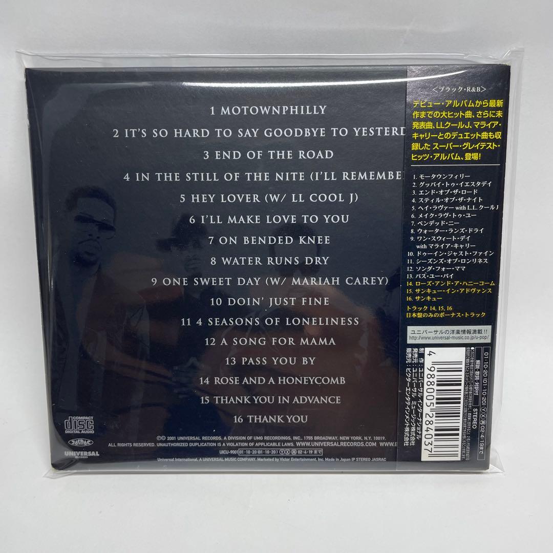 Boyz II Men - Legacy: The Greatest Hits Collection CD Japan Press with OBI