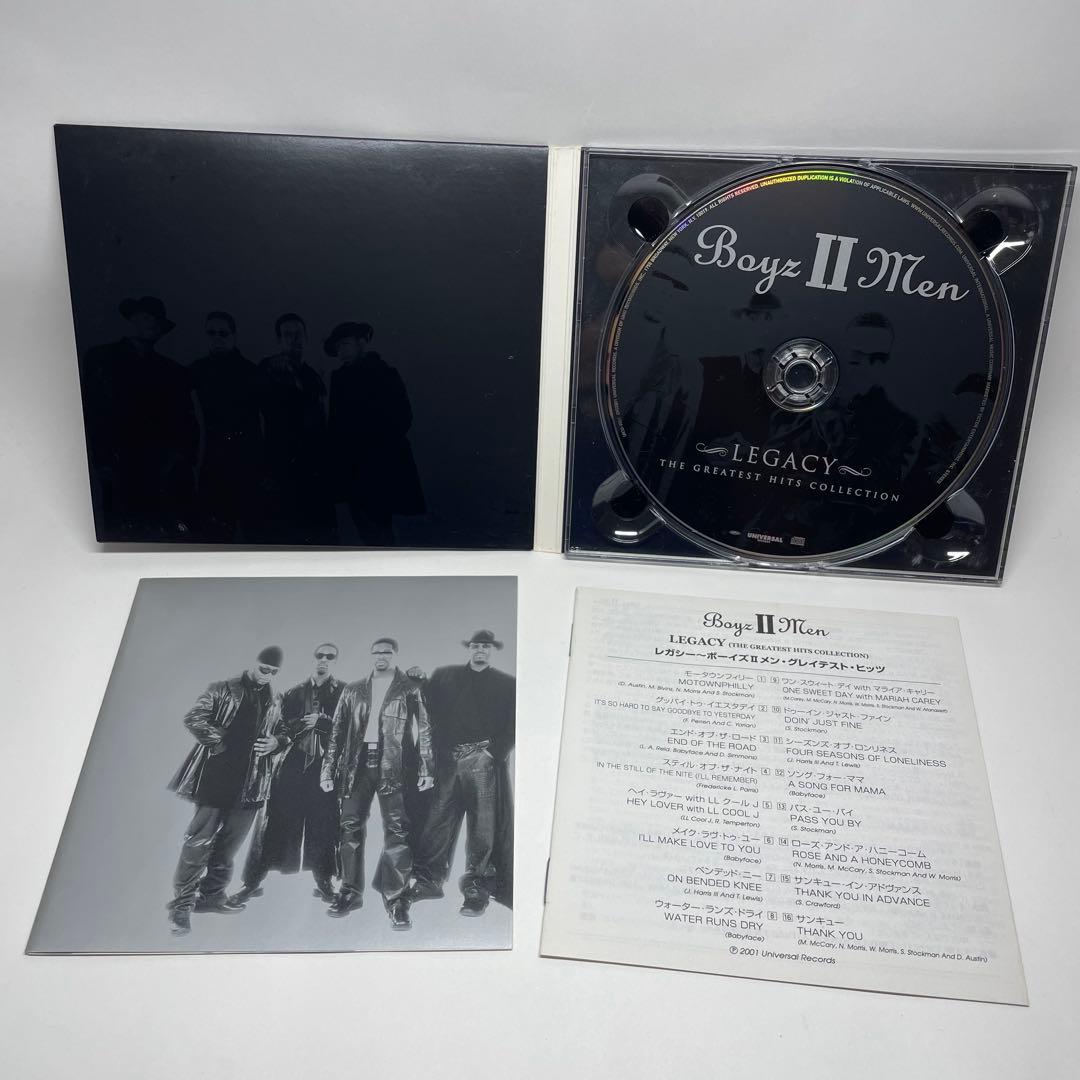 Boyz II Men - Legacy: The Greatest Hits Collection CD Japan Press with OBI