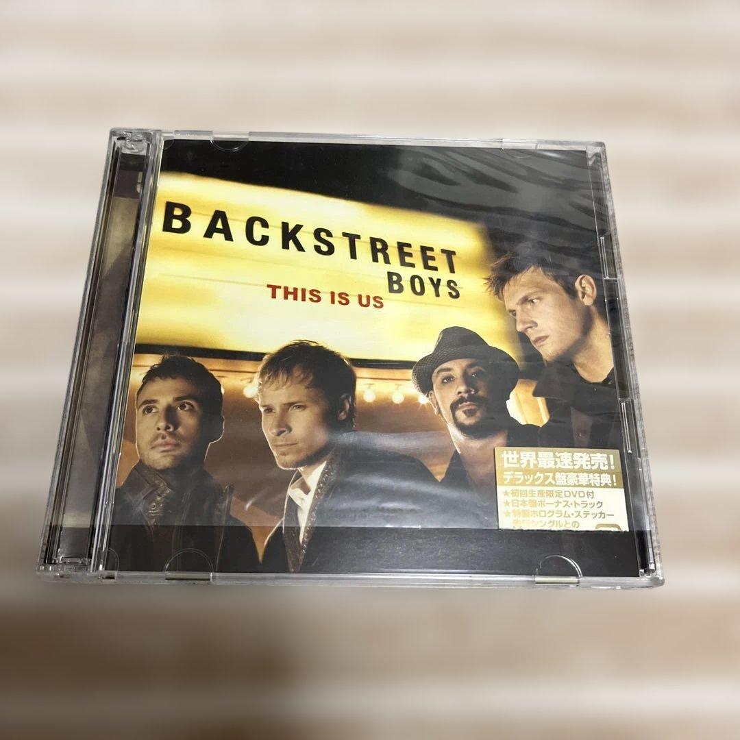 Backstreet Boys This Is Us Deluxe Edition CD+DVD Japan Press 2009 Import