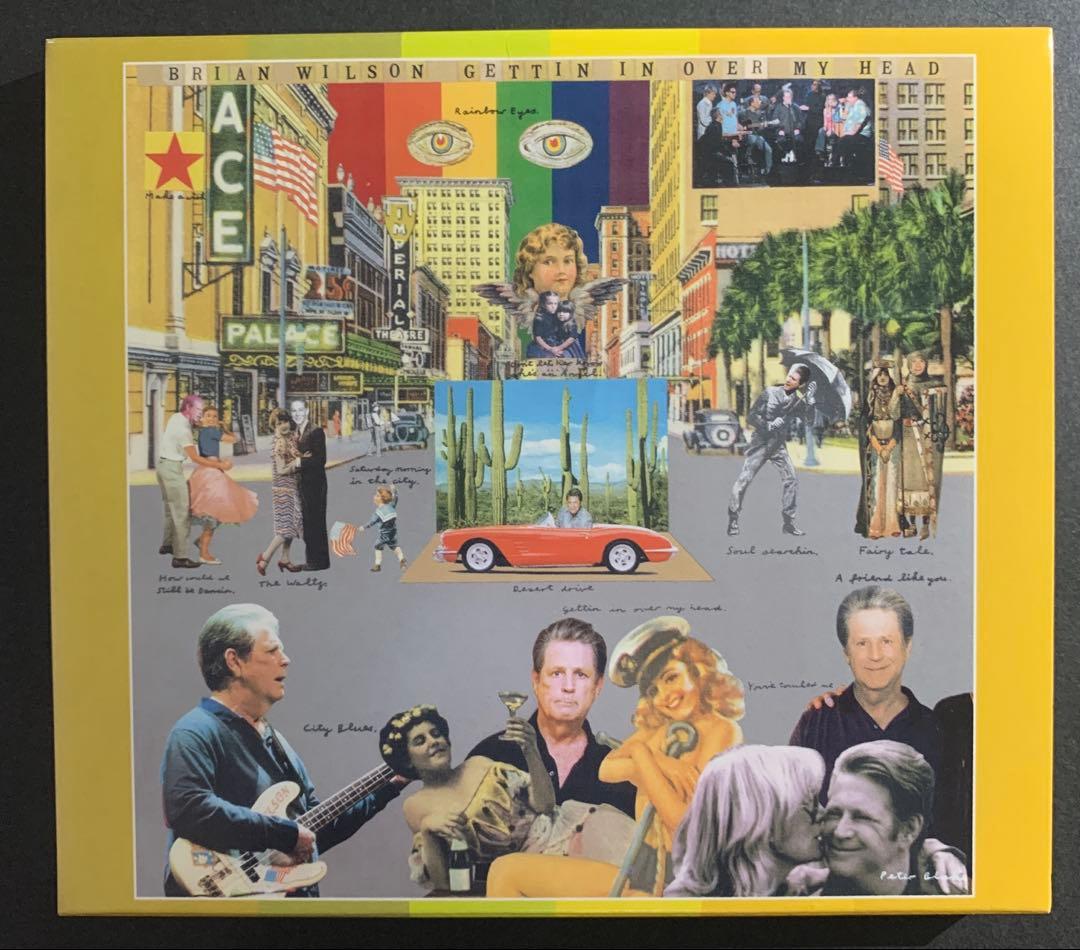 Brian Wilson - Gettin' In Over My Head CD Japan Press 2004 with OBI