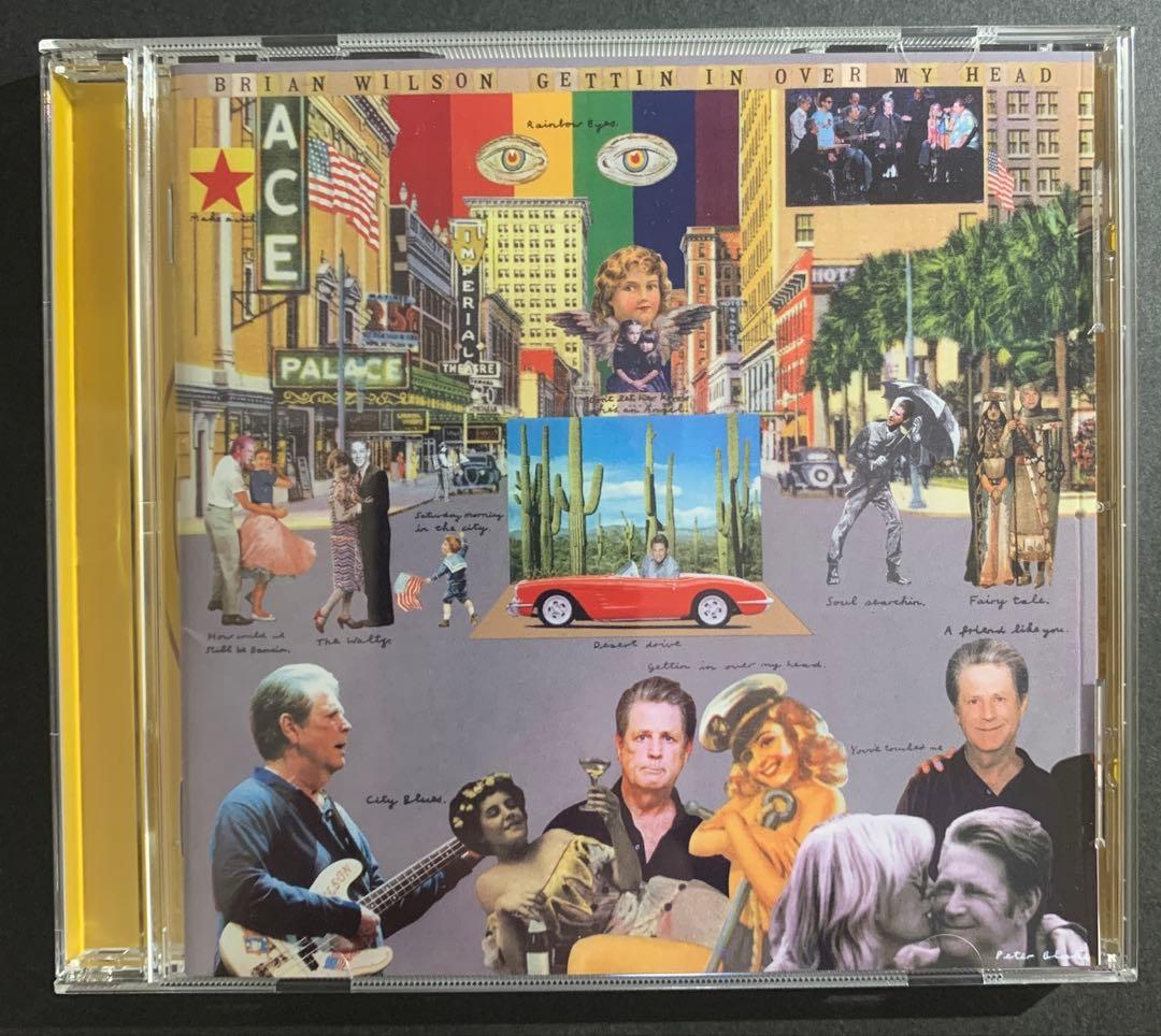 Brian Wilson - Gettin' In Over My Head CD Japan Press 2004 with OBI