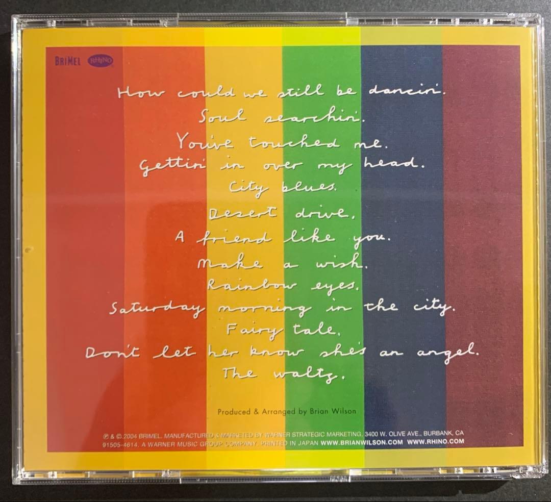 Brian Wilson - Gettin' In Over My Head CD Japan Press 2004 with OBI