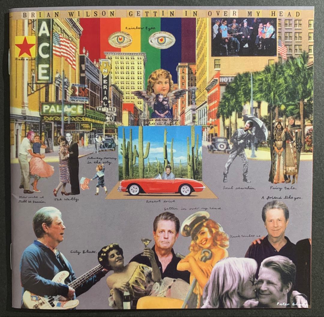 Brian Wilson - Gettin' In Over My Head CD Japan Press 2004 with OBI
