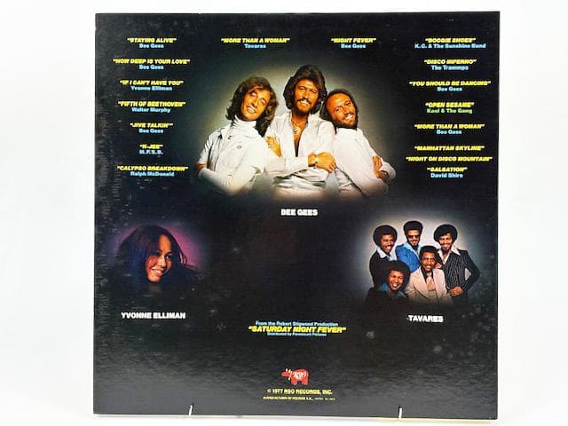 Bee Gees Saturday Night Fever Soundtrack 2LP Japan Vinyl Obi Original Record