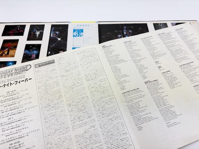 Bee Gees Saturday Night Fever Soundtrack 2LP Japan Vinyl Obi Original Record