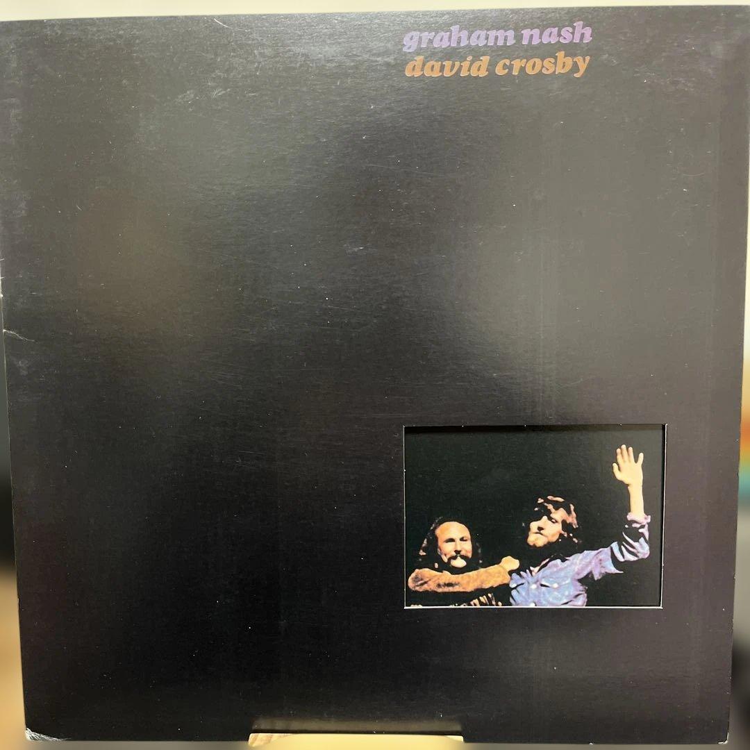 Graham Nash & David Crosby - S/T LP Japan Original w/ Obi