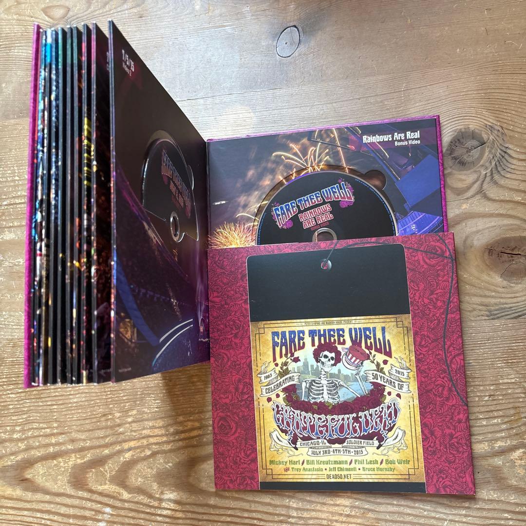 Grateful Dead Fare Thee Well Limited Edition 12CD+7Blu-ray Box Set 2015 Japan