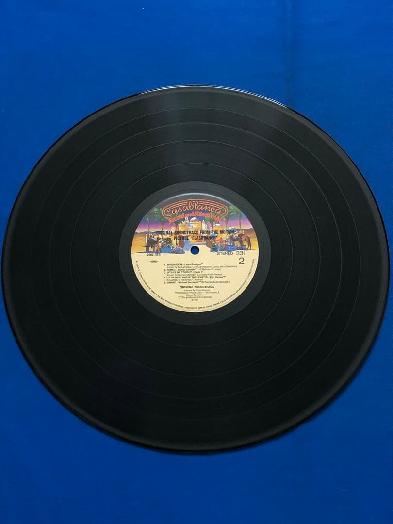 Flashdance Original Soundtrack LP Japan 1983 Casablanca 25S-164 w/ Obi