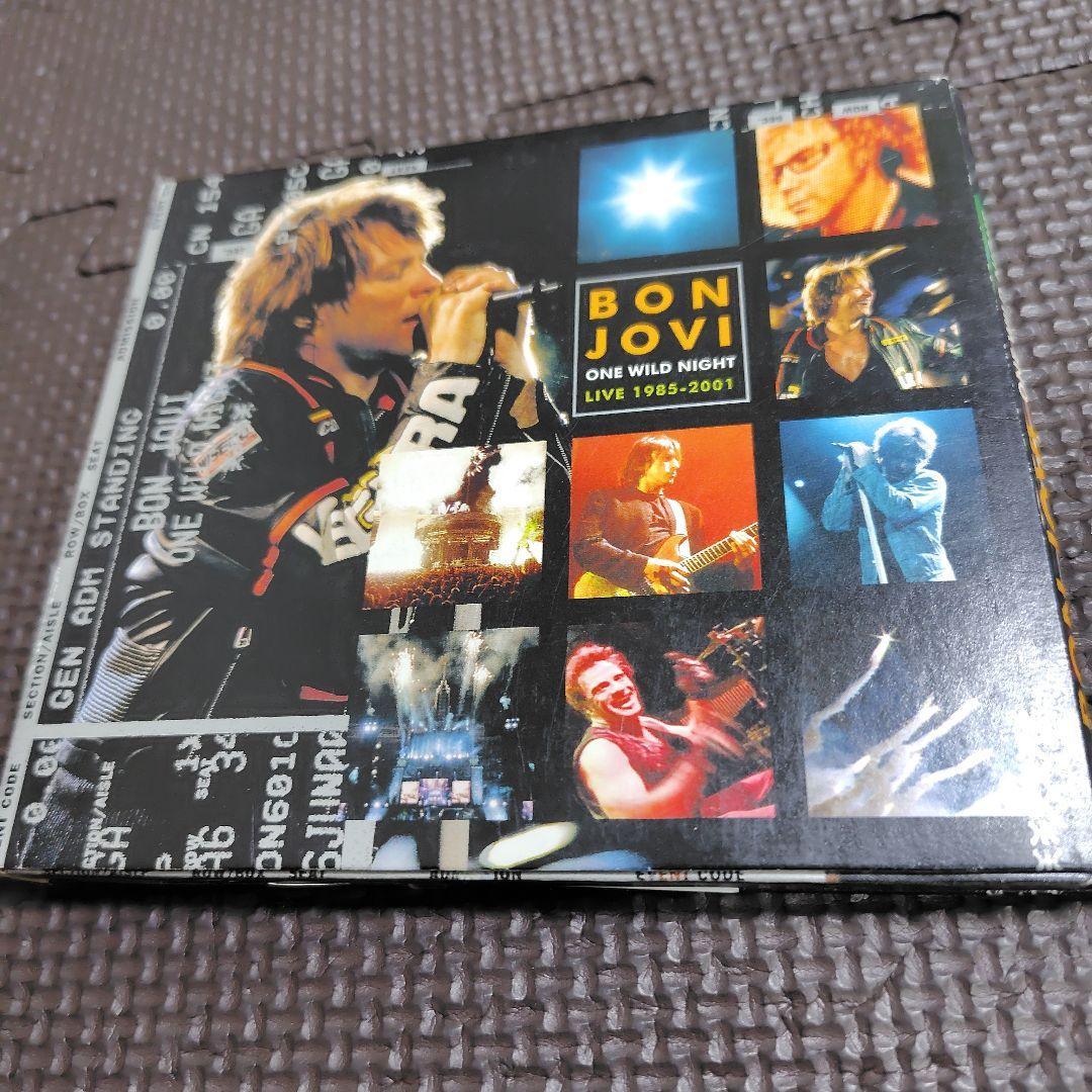 Bon Jovi One Wild Night Live 1985-2001 CD Japan Press with OBI Limited Edition