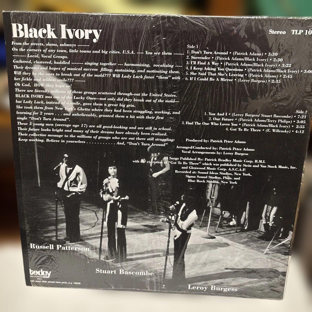 Black Ivory Don't Turn Around Vinyl Record Soul Funk 70s Used | Japansoundstore