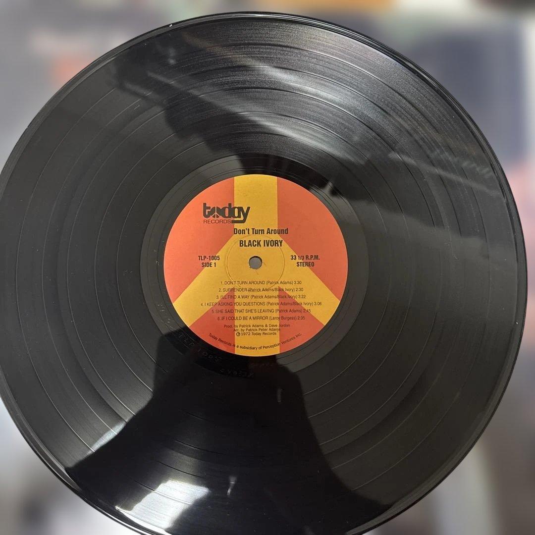 Black Ivory Don't Turn Around Vinyl Record Soul Funk 70s Used | Japansoundstore