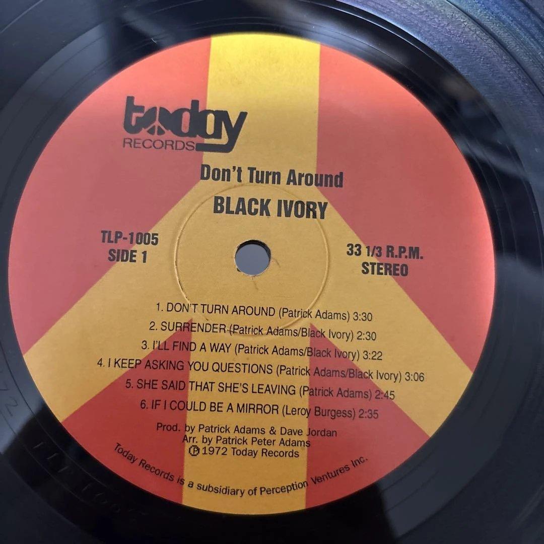 Black Ivory Don't Turn Around Vinyl Record Soul Funk 70s Used | Japansoundstore