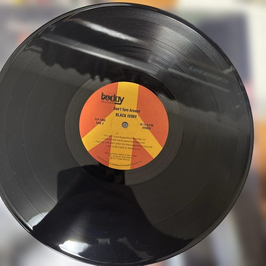 Black Ivory Don't Turn Around Vinyl Record Soul Funk 70s Used | Japansoundstore