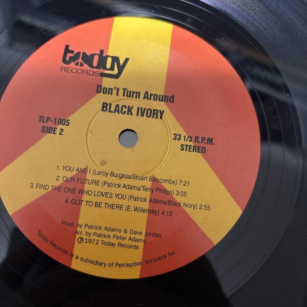 Black Ivory Don't Turn Around Vinyl Record Soul Funk 70s Used | Japansoundstore