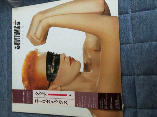 Eurythmics Touch LP 1983 Japan Vinyl Record w/ Obi Synth Pop New Wave
