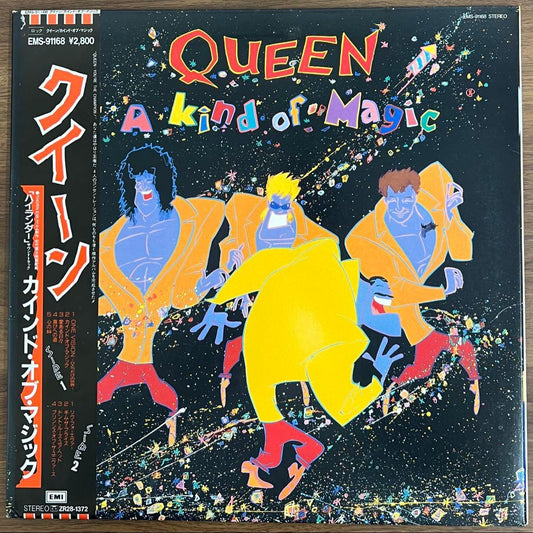 Queen A Kind Of Magic LP Japanese Import VG+ with Obi 1986 Rock Album | Japansoundstore
