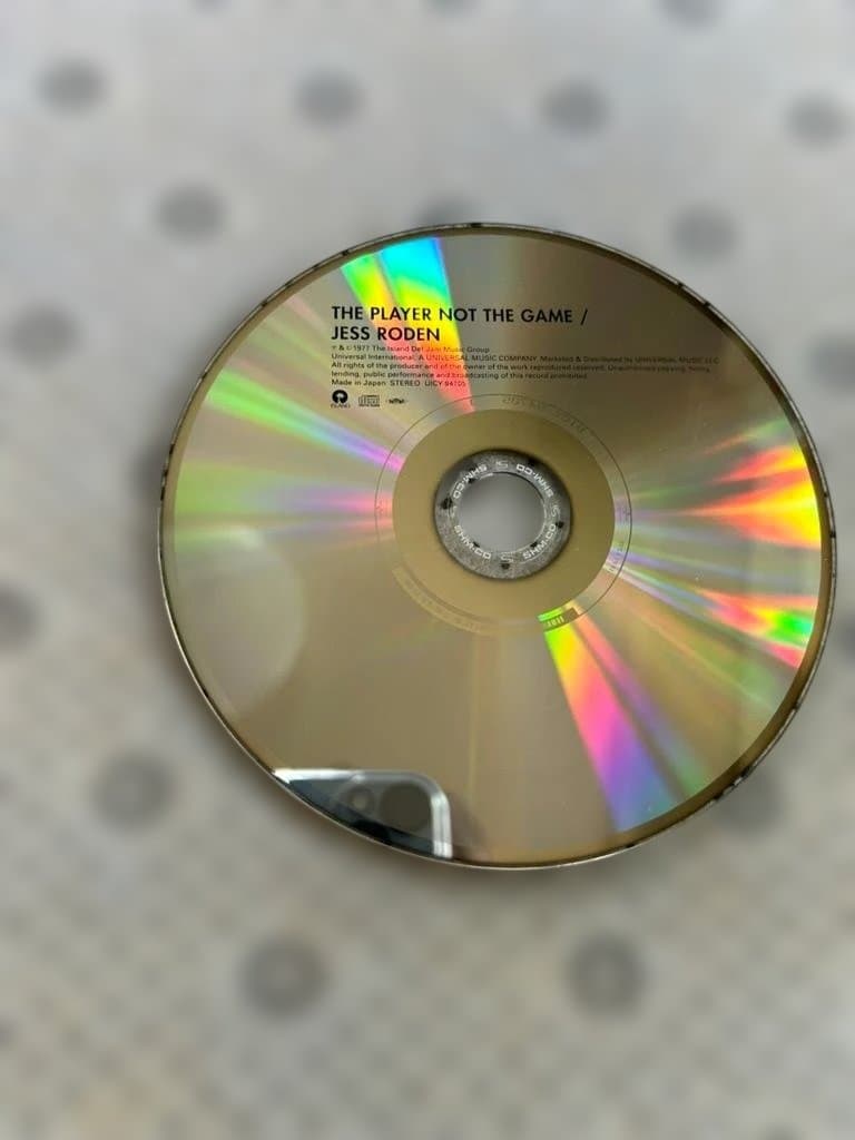 Jess Roden The Player Not The Game SHM-CD Japan Press Limited Mini LP Obi 2010