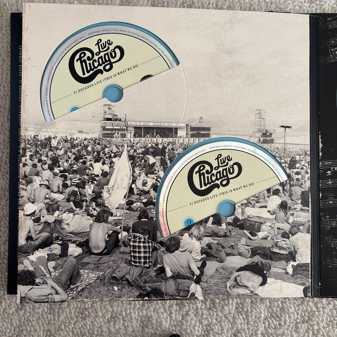 Chicago Live Decades 4CD+1DVD Limited Edition Near Mint | Japansoundstore