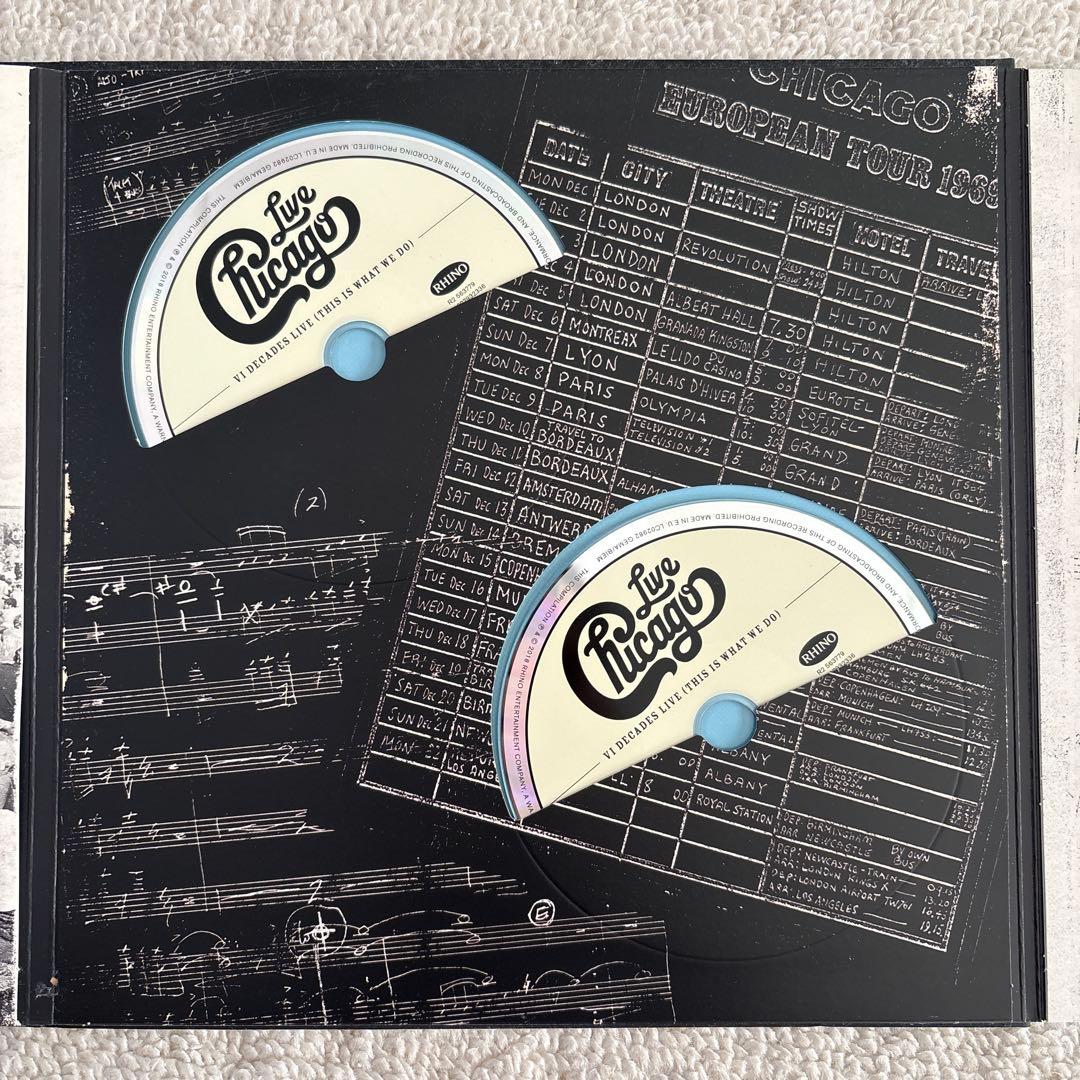 Chicago Live Decades 4CD+1DVD Limited Edition Near Mint | Japansoundstore