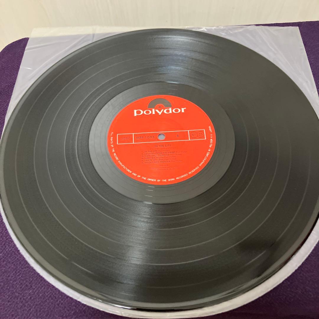 The Jam - In The City - Japan Press LP Vinyl Record with Obi 1977 Polydor