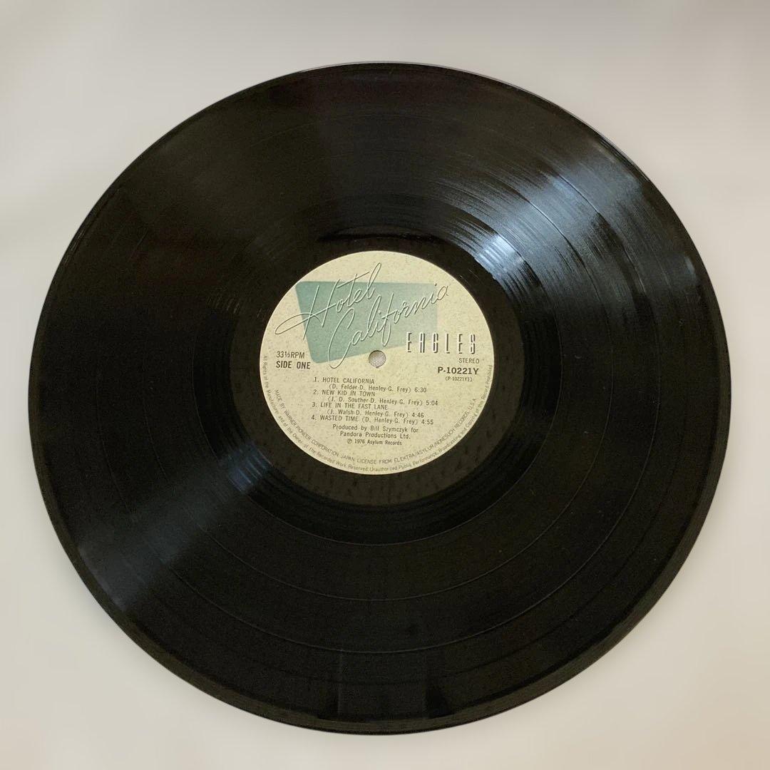 Eagles - Hotel California LP 1976 Japan Pressing w/ OBI & Poster P-10221Y