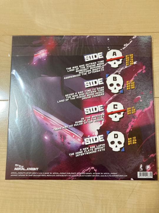 Aerial_Knight's Never Yield Original Soundtrack 2LP Vinyl Record Video Game OST