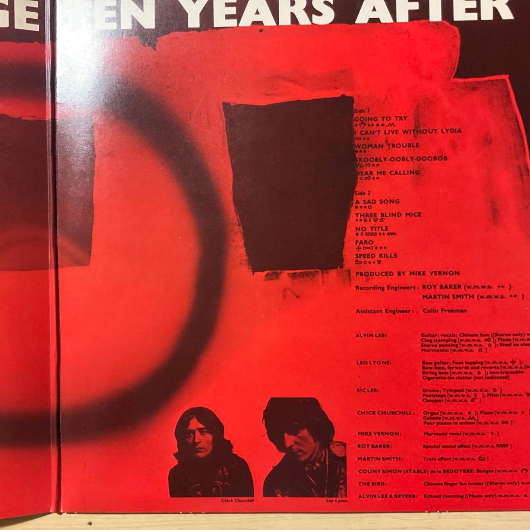 Ten Years After - Ssssh (Stonehenge) Japan LP Deram LAX-129 Blues Rock Vinyl