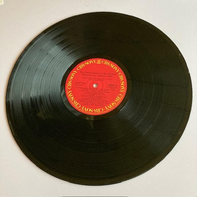 Various - The Official Music Of The XXIIIrd Olympiad Los Angeles 1984 LP Japan