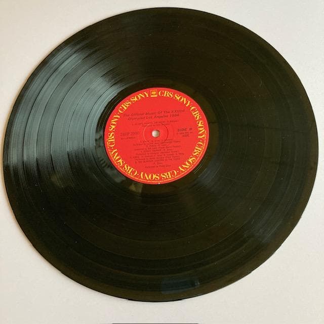 Various - The Official Music Of The XXIIIrd Olympiad Los Angeles 1984 LP Japan