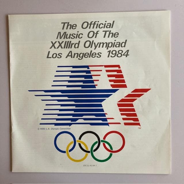 Various - The Official Music Of The XXIIIrd Olympiad Los Angeles 1984 LP Japan