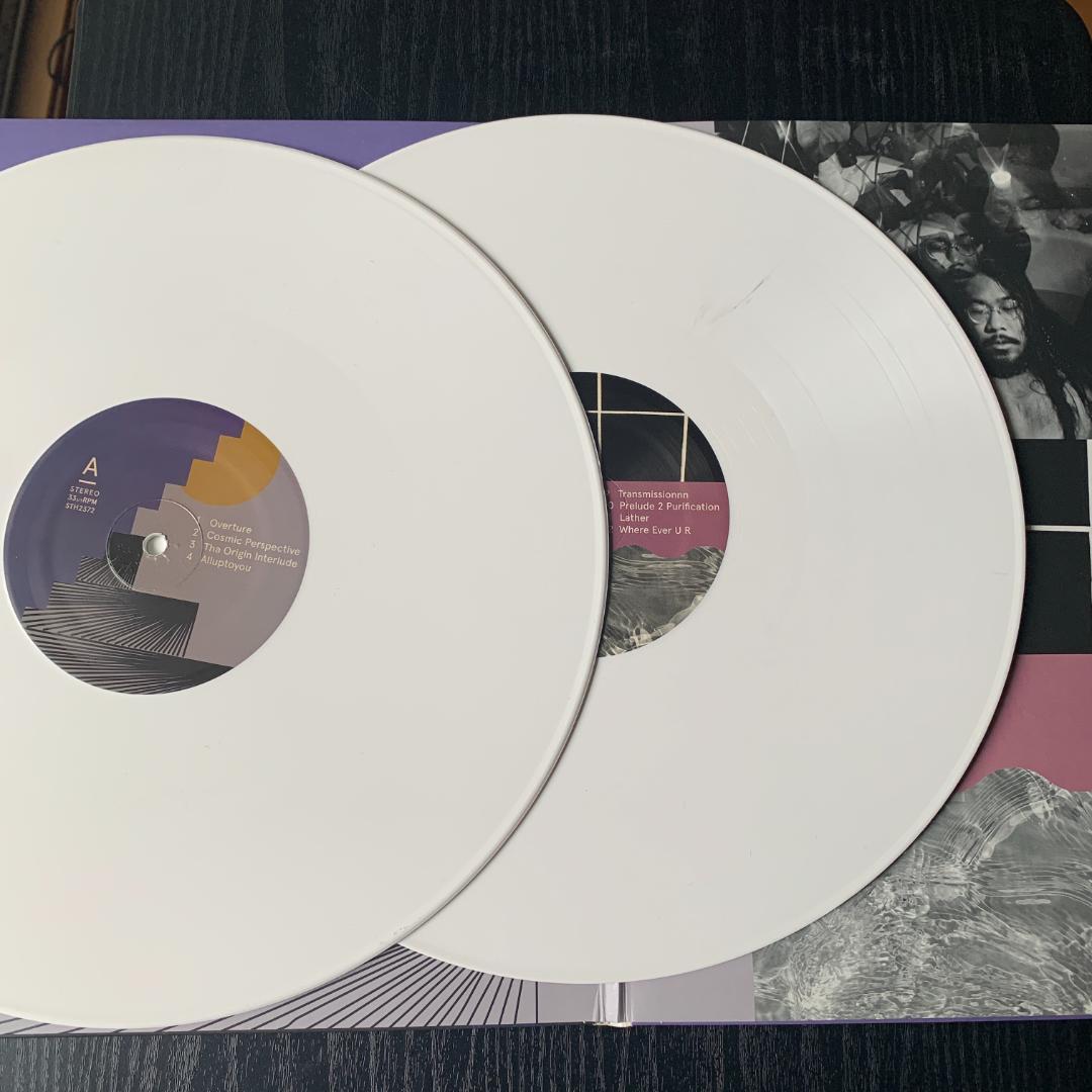 Mndsgn - Body Wash 2LP White Vinyl Stones Throw Records 2016