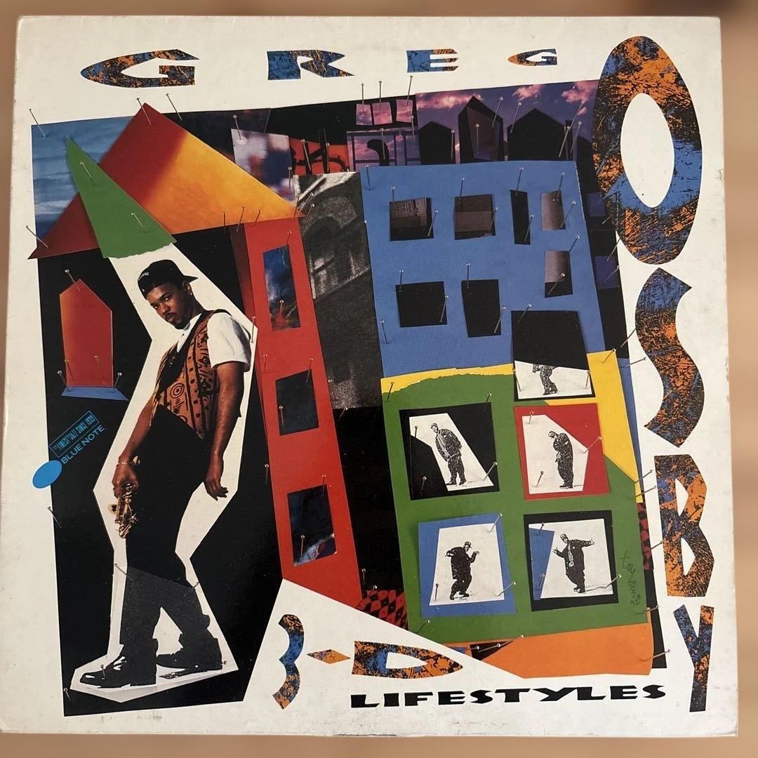 Greg Osby - 3-D Lifestyles LP Blue Note Jazz Hip Hop Vinyl Record
