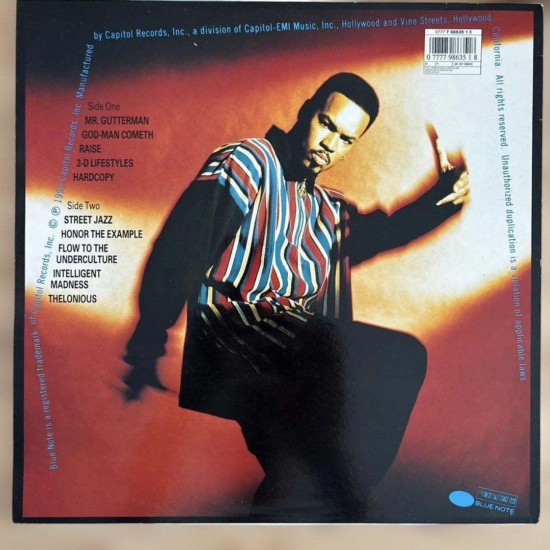 Greg Osby - 3-D Lifestyles LP Blue Note Jazz Hip Hop Vinyl Record