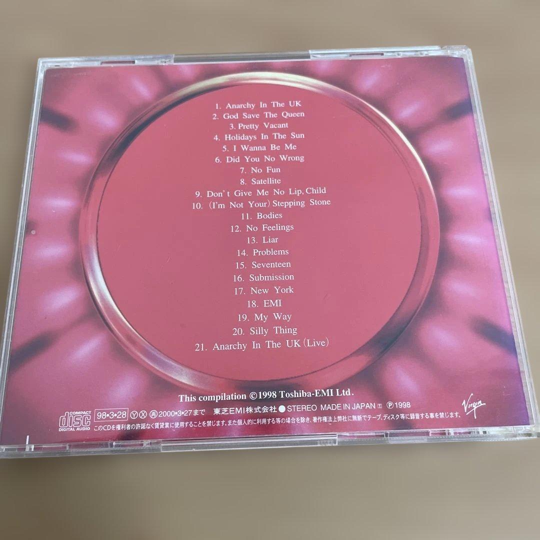 Sex Pistols The Greatest CD Japan Press Limited Edition 1998
