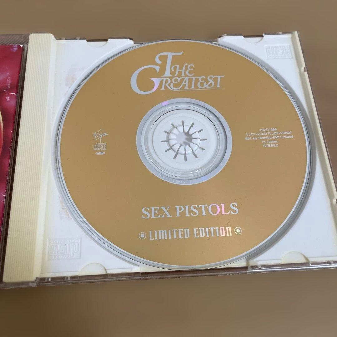 Sex Pistols The Greatest CD Japan Press Limited Edition 1998