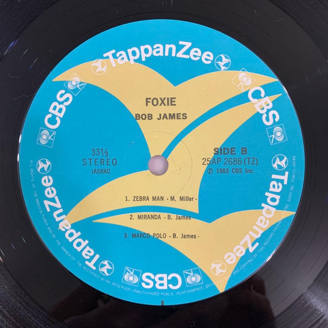Bob James - Foxie LP Vinyl 1983 Japan Tappan Zee 25AP 2686 Jazz Fusion w/ Obi
