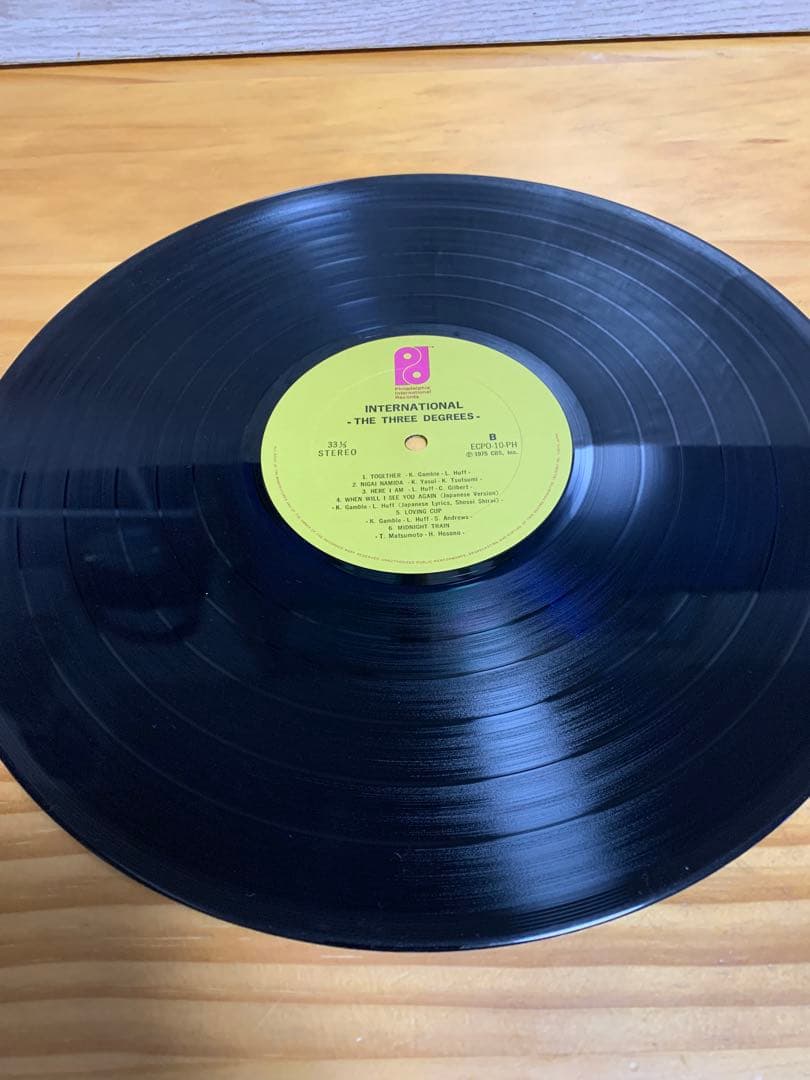 The Three Degrees - International LP Vinyl Japan 1975 Philadelphia Soul OBI