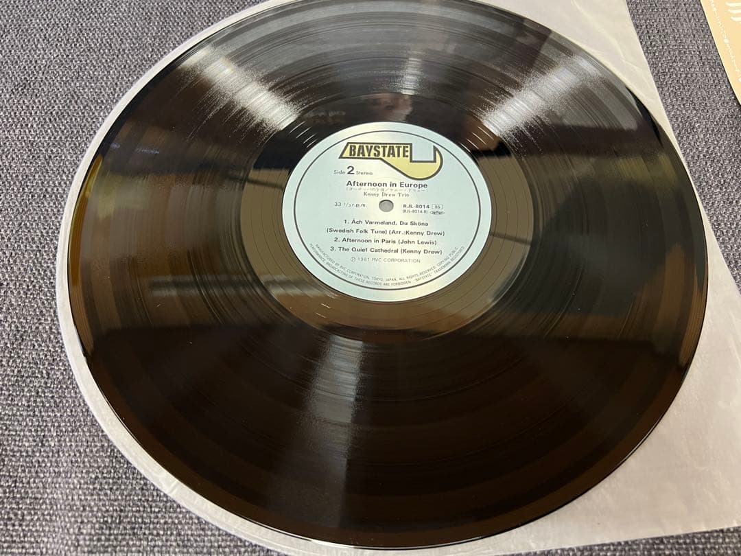 Kenny Drew Europe Afternoon LP Near Mint OBI Vinyl Jazz 1981 Rare Out of Print | Japansoundstore