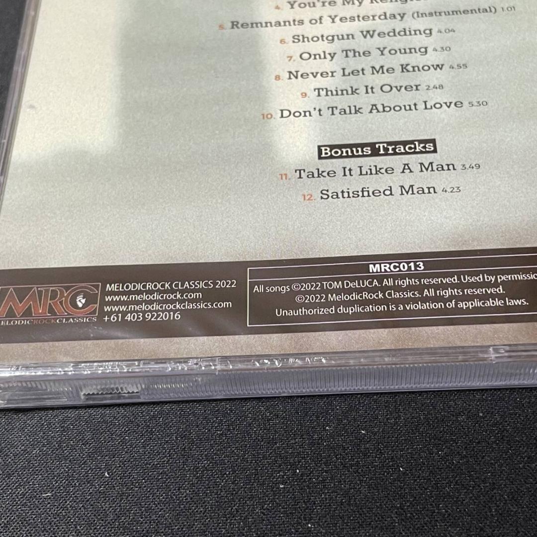Tom DeLuca Street Rock CD MelodicRock Classics 2022 Japan Press Limited Edition