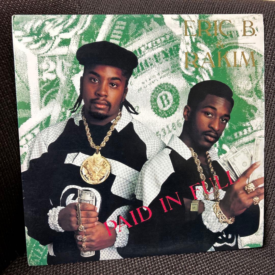 Eric B. & Rakim - Paid in Full - Vinyl LP 1987 Hip Hop Classic 4th & Broadway