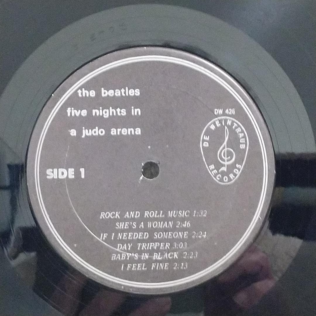 The Beatles - Five Nights In A Judo Arena LP Japan Import Rare Mono Jacket