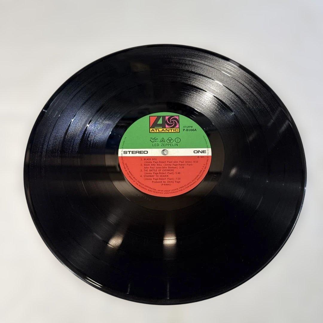 Led Zeppelin IV 12" LP Record VG++ Rock and Roll, Stairway, Used | Japansoundstore