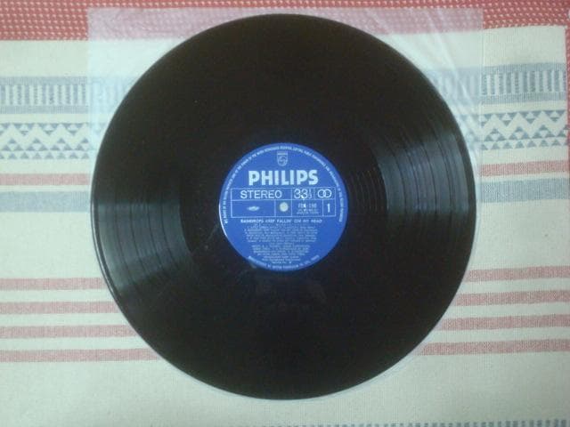 B.J. Thomas - Raindrops Keep Fallin' On My Head LP Japan Pressing With Obi