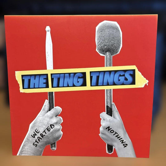 THE TING TINGS We Started Nothing LP Red Vinyl 2008 Used Near Mint | Japansoundstore