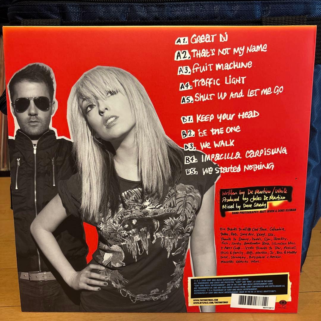 THE TING TINGS We Started Nothing LP Red Vinyl 2008 Used Near Mint | Japansoundstore