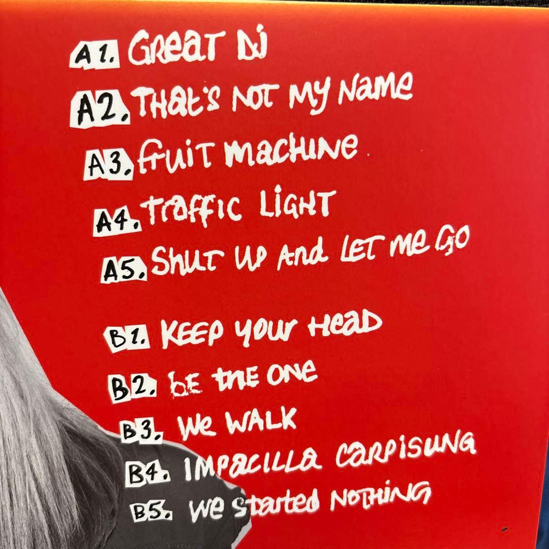 THE TING TINGS We Started Nothing LP Red Vinyl 2008 Used Near Mint | Japansoundstore