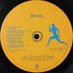 Santana - Marathon LP 1979 Japan Pressing w/ Obi, Liner, Inner Sleeve