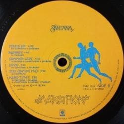 Santana - Marathon LP 1979 Japan Pressing w/ Obi, Liner, Inner Sleeve