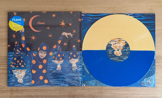 shame - Food for Worms LP Blue & Yellow Split Vinyl + Bonus 7" Single