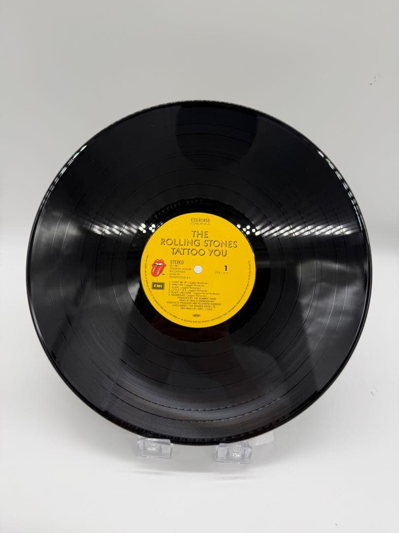 The Rolling Stones Tattoo You Vinyl LP 1981 Japan ESS-81455 OBI Insert